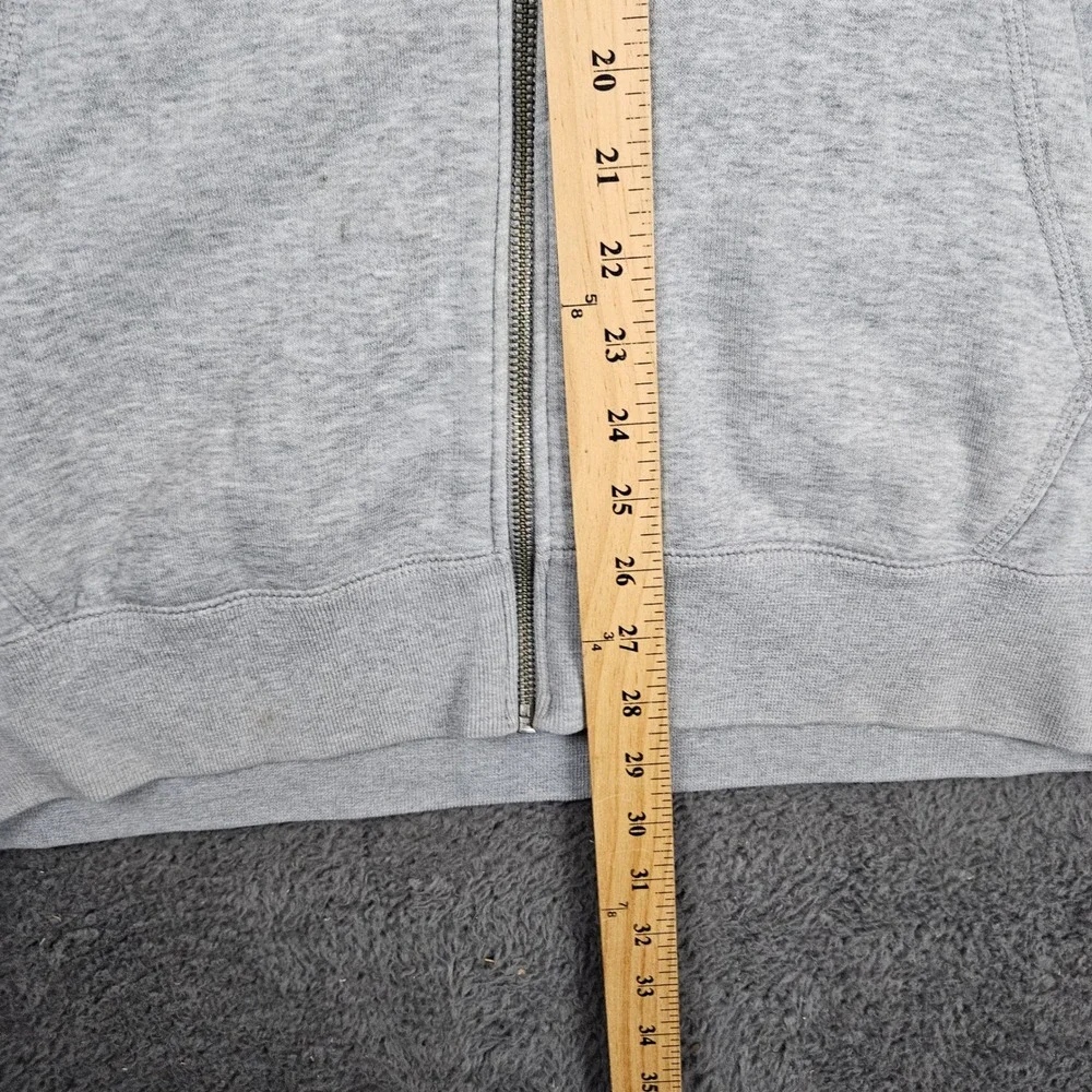 Jordan‎ Mens Full Zip Hoodie Heather Gray Embroidered Jumpman XL 459686-063